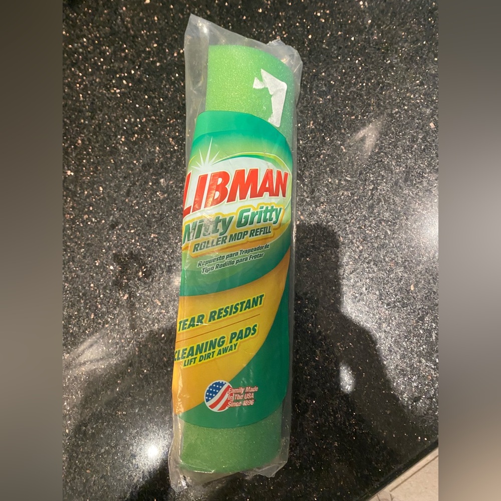 Libman Nitty Gritty Roller Mop Refill # 02011 NEW SEALED